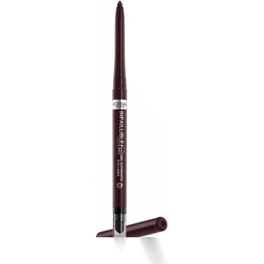 Loreal Paris Infallible Grip 36H Gel Automatic Eyeliner, Brown Denim Loreal Paris Infallible Grip 36H Gel Automatic Eyeliner, Brown Denim