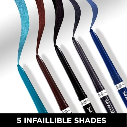  Loreal Paris Infallible Grip 36H Gel Automatic Eyeliner, Brown Denim - L'Oreal Paris - Image 3