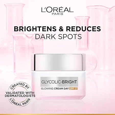 L'Oréal Paris Glycolic Bright Glowing Day Cream with SPF 30 50ML - L'Oreal Paris - Image 6