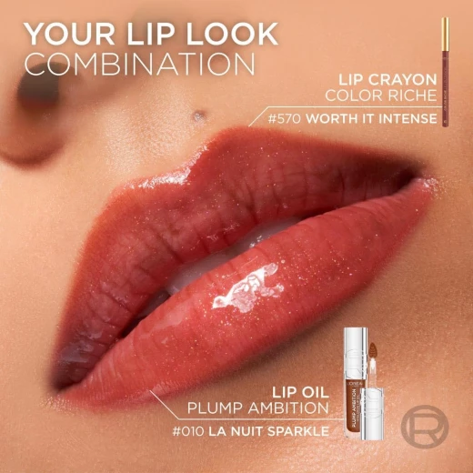L'Oreal Paris Paradise Plump Ambition Shade Milky Nu 201 - L'Oreal Paris - Image 2