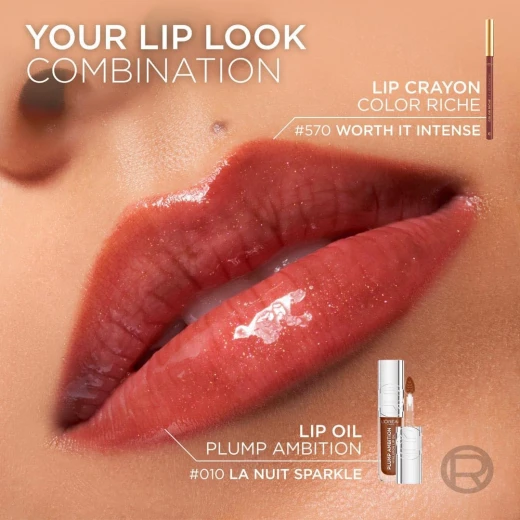 L'Oréal Paris Paradise Plump Ambition Shade Rouge in Love 380 - L'Oreal Paris - Image 9