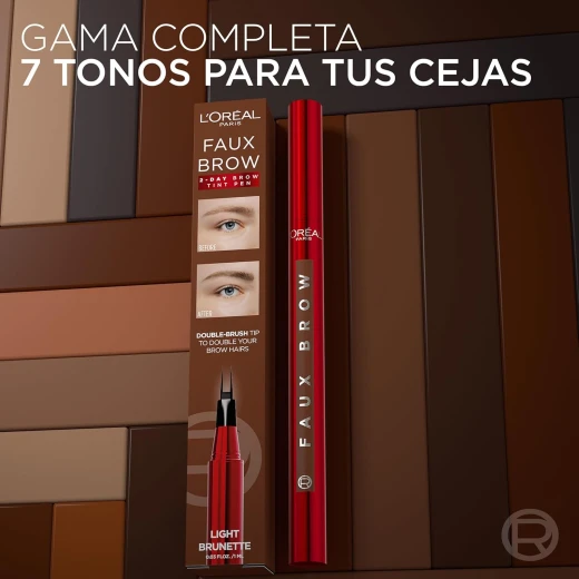 L'Oréal Paris Infaillable Faux Brow Pencil Shade Light Brunette - L'Oreal Paris - Image 2