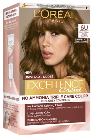 L’Oréal Paris Excellence No Ammonia Universal Nudes 6U Dark Blonde - L'Oreal Paris - Image 2