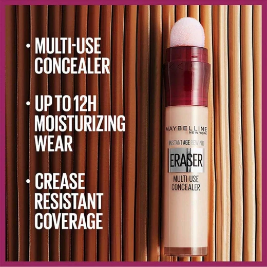 MAYBELLINE New York, Instant Age Rewind Eraser Concealer 07 - Sand - Maybelline New York - Image 6