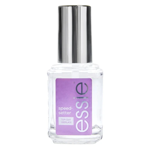 Essie Speed Setter Fast Dry Top Coat – Professional Nail Top Coat with Quick Drying Glossy Finish that Seals Nail Polish Color, Protects Manicure from Chipping and Extends Wear for Long Lasting Salon Quality Nails - Essie - Image 4
