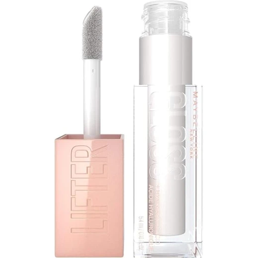 Maybelline New York Lifter Gloss With Hyaluronic Acid, 001 Pearl Maybelline New York Lifter Gloss With Hyaluronic Acid, 001 Pearl