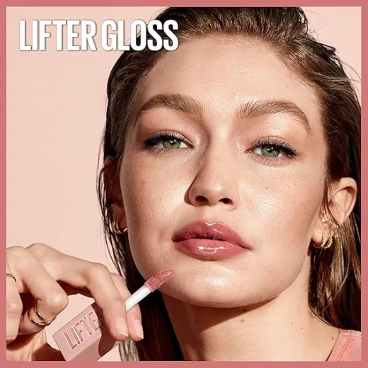 Maybelline New York Lifter Gloss With Hyaluronic Acid, 001 Pearl - Maybelline New York - Image 6