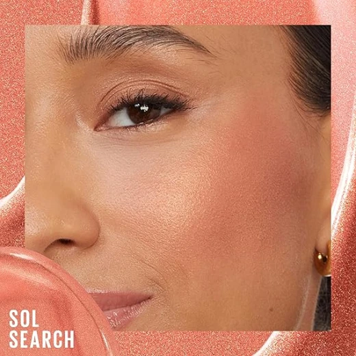 MAYBELLINE New York , Sunkisser Multi-Use Liquid Glow Blush and Bronzer, with Vitamin E, 03 Sol Search - Maybelline New York - Image 5