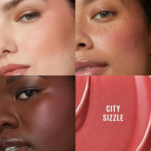 MAYBELLINE New York, Sunkisser Multi-Use Liquid Glow Blush and Bronzer, Blendable, Longwear, Glowy Make Up, with Vitamin E, 06 City Sizzle - Maybelline New York - Image 2