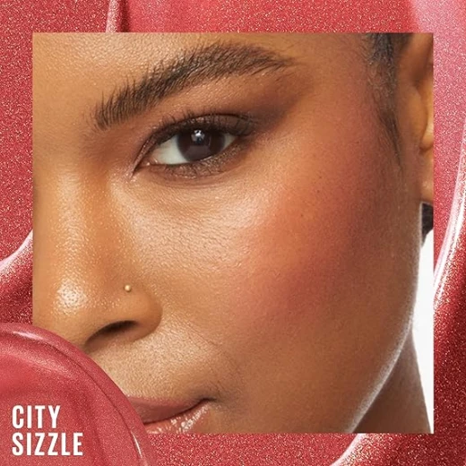 MAYBELLINE New York, Sunkisser Multi-Use Liquid Glow Blush and Bronzer, Blendable, Longwear, Glowy Make Up, with Vitamin E, 06 City Sizzle - Maybelline New York - Image 3