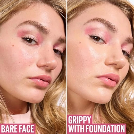 MAYBELLINE New York, Grippy Serum Primer, Hydrating Makeup Primer with 2% Niacinamide For Up To 24HR Make Up Wear, Clear, 30ml - Maybelline New York - Image 3