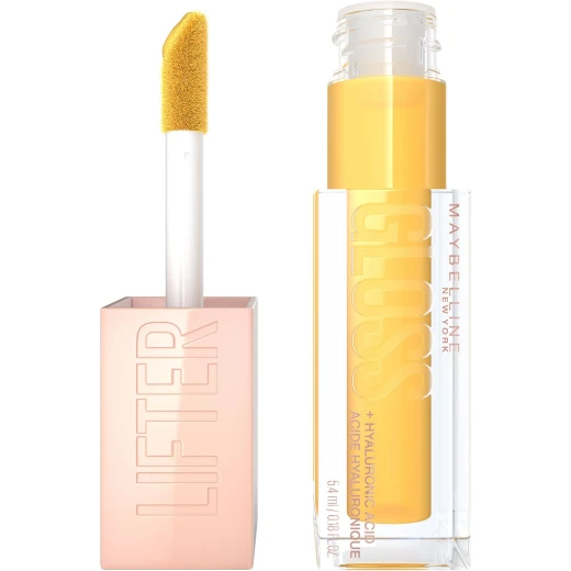 Maybelline New York, Lifter Gloss Honey'd, Hydrating Lip Gloss with Hyaluronic Acid, 026 Honey Maybelline New York, Lifter Gloss Honey'd, Hydrating Lip Gloss with Hyaluronic Acid, 026 Honey