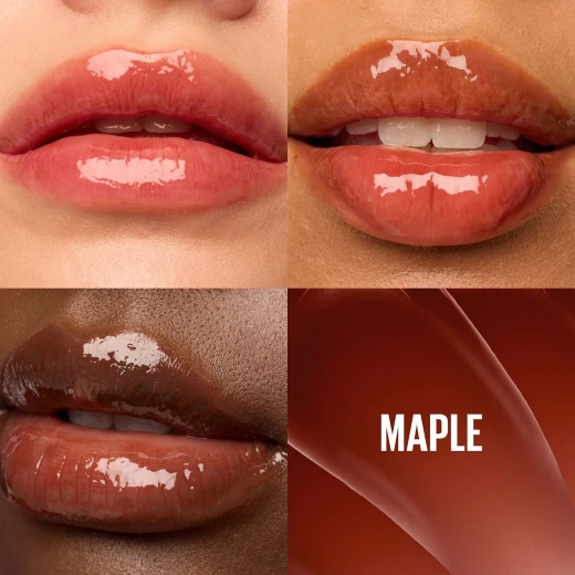 Maybelline New York, Lifter Gloss Honey'd, Hydrating Lip Gloss with Hyaluronic Acid, 028 Maple - Maybelline New York - Image 7