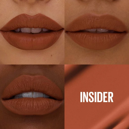 Maybelline New York Super Stay Matte Ink Liquid Lipstick – 16H Longwear, Transferproof, Smudgeproof – Shade 500 Insider - Maybelline New York - Image 2
