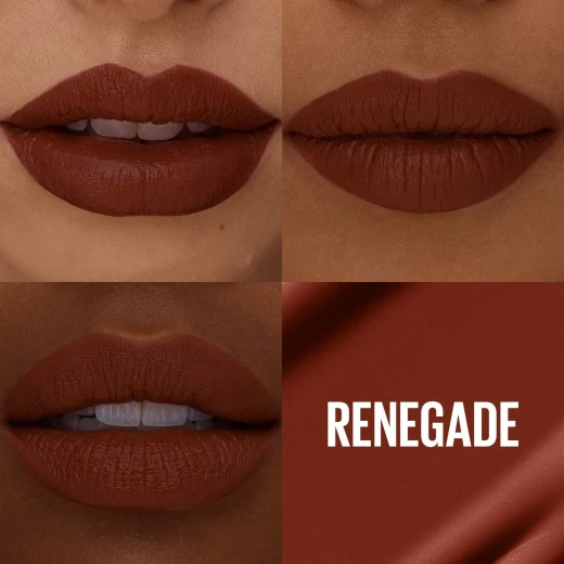 Maybelline New York Super Stay Matte Ink Liquid Lipstick – 16H Longwear, Transferproof, Smudgeproof – Shade 515 Renegade - Maybelline New York - Image 5