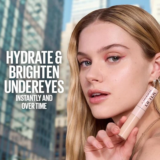 Maybelline New York Lifter Concealer 35 Bright, Full, Undetectable Coverage hydrate & Brighten Under Eyes All-Day Wear 2% Peptides And Caffeine - Maybelline New York - Image 6