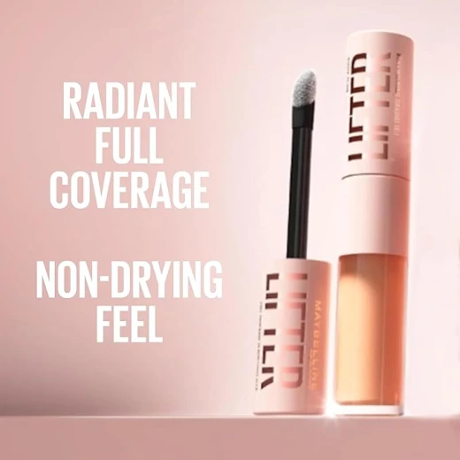 Maybelline New York Lifter Concealer 35 Bright, Full, Undetectable Coverage hydrate & Brighten Under Eyes All-Day Wear 2% Peptides And Caffeine - Maybelline New York - Image 7
