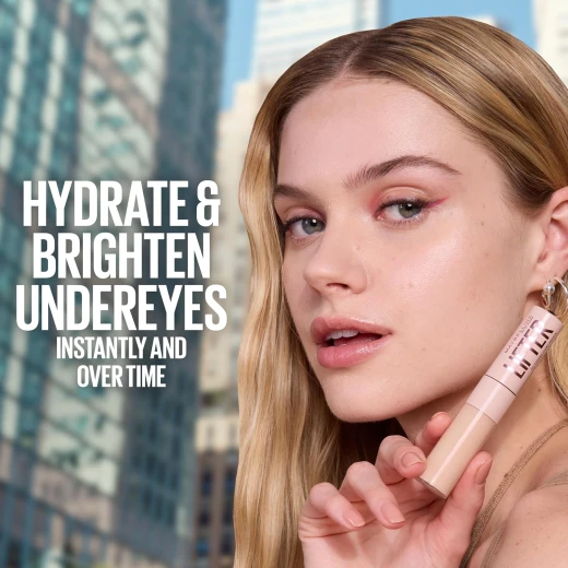 Maybelline New York Lifter Concealer 50 Bright, Full, Undetectable Coverage hydrate & Brighten Under Eyes All-Day Wear 2% Peptides And Caffeine - Maybelline New York - Image 2