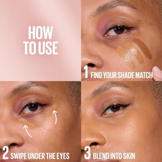 Maybelline New York Lifter Concealer 50 Bright, Full, Undetectable Coverage hydrate & Brighten Under Eyes All-Day Wear 2% Peptides And Caffeine - Maybelline New York - Image 5