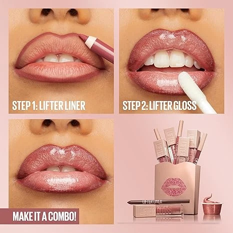 MAYBELLINE Lifter Liner Lip Liner Makeup, Lip Pencil with Hyaluronic Acid For A Fuller, Lifted Make Up Look, Upstat 011e - Maybelline New York - Image 4