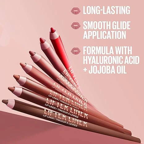 MAYBELLINE Lifter Liner Lip Liner Makeup, Lip Pencil with Hyaluronic Acid For A Fuller, Lifted Make Up Look, Upstat 011e - Maybelline New York - Image 6