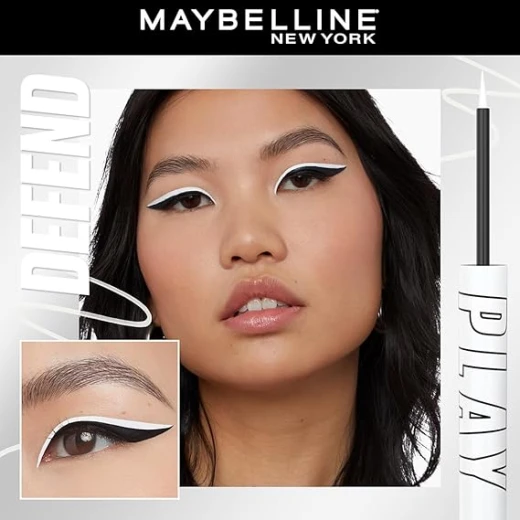 MAYBELLINE New York, Tattoo Liner Play - Smudge-Proof, Long-Lasting & Waterproof Liquid Eyeliner (DEFEND) - Maybelline - Image 2