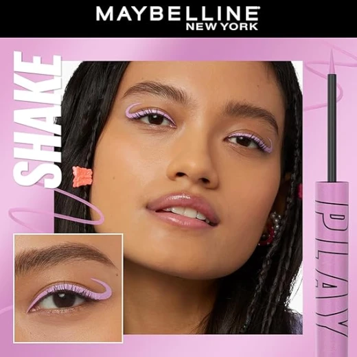 MAYBELLINE New York, Tattoo Liner Play - Smudge-Proof, Long-Lasting & Waterproof Liquid Eyeliner (SHAKE) - Maybelline - Image 2