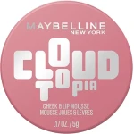 Maybelline Cloudtopia Blush for Cheeks and Lip Mousse, Ultra-Vivid, Pigmented Formula for Up to 14HR of Blush and Lip Makeup Color, Enchanted Mauve,08 - Maybelline New York