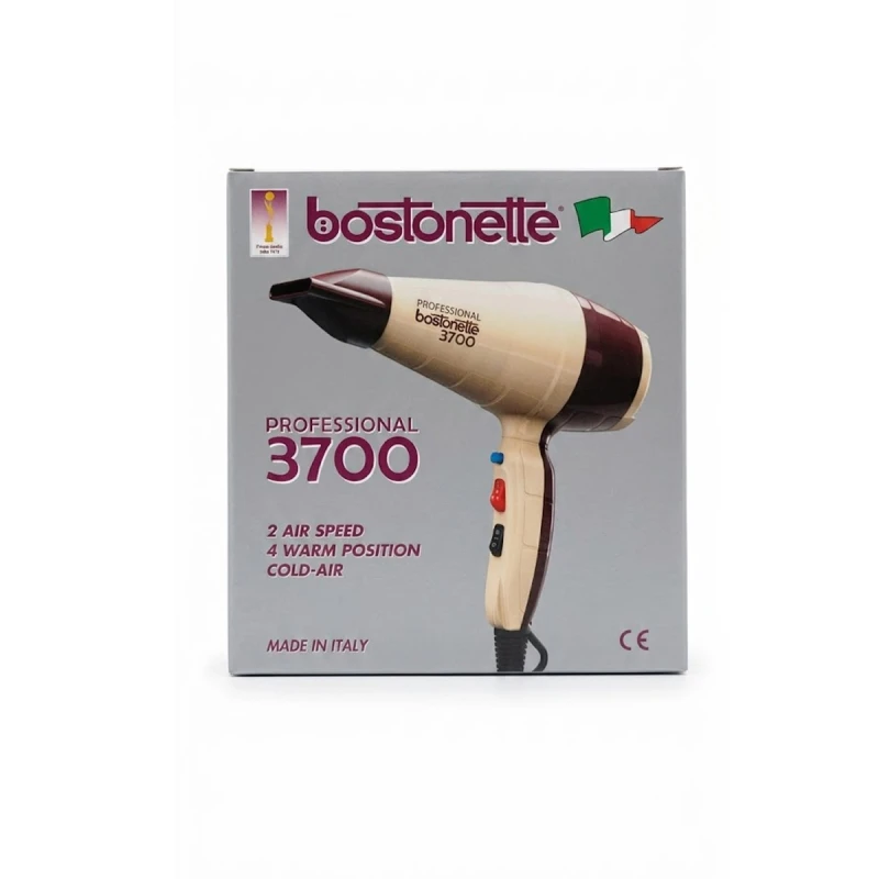 Bostonette Hair Dryer 3700 NEW Higher Power – Professional Salon Hair Dryer - Bostonette