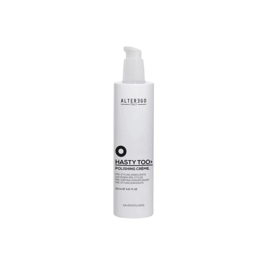 AlterEgo Hasty Too Polishing Creme 125 ml Lightweight Hair Polishing Cream for Shine Frizz Control and Smooth Finish Leaves Hair Soft Glossy and Manageable Without Weight Suitable for All Hair Types Styling Use