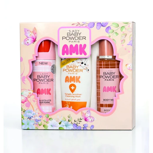 Lady Baby Powder AMK – Ultimate Personal Care Set (3 Pieces) - Amk lady - Image 6