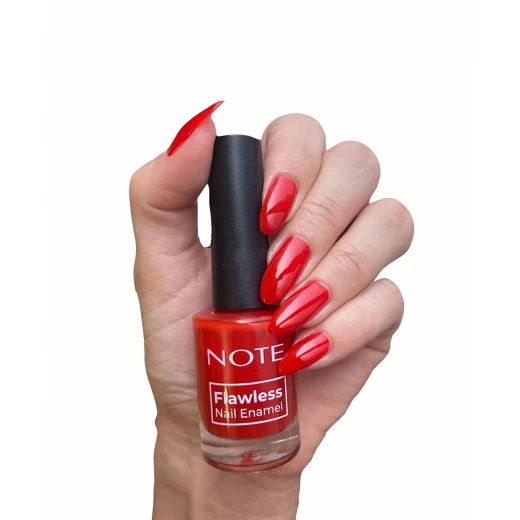 Note Cosmetique Flawless Nail Enamel - 99 Crystal Red Note Cosmetique Flawless Nail Enamel - 99 Crystal Red