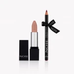 Note Cosmetique  Mattever Lipstick - 07 whisper talks + Perfect Lip Liner No 11 Gift - Note
