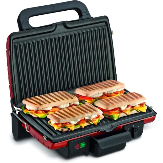 TEFAL Contact Grill |Ultracompact Grill| Adjustable Thermostat | 1700 W | 2 positions,Grill or Barbecue | Easy to clean | Removable dishwasher-safe juice... - Tefal - Image 3