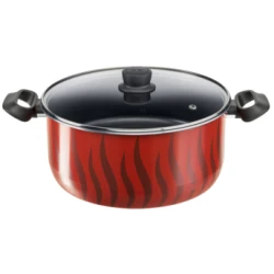 Tefal  Tempo Flame Pot, Glass Lid, 30Cm