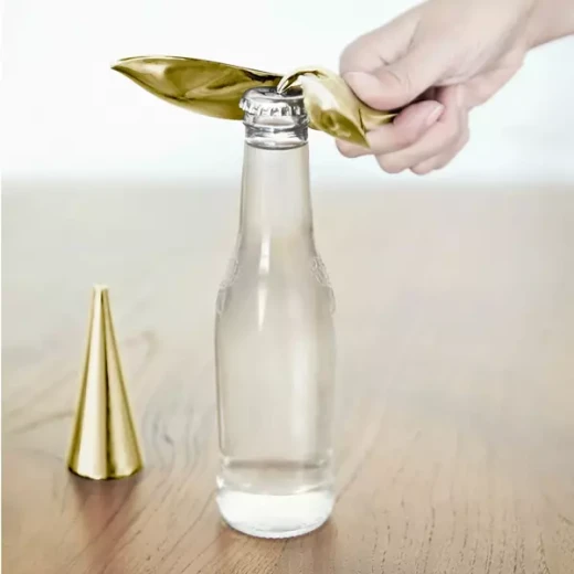 Umbra Tipsy Bottle Opener - Brass - Umbra - Image 3