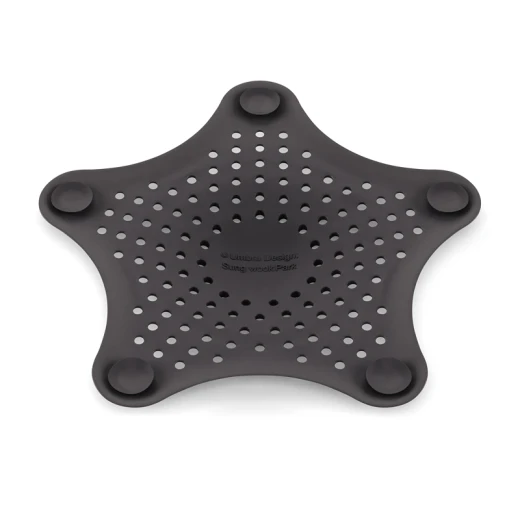 أومبرا  "Starfish" مصفاة بالوعة - سيليكون - أسود - أومبرا - Image 5