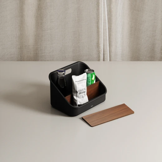Umbra Bellwood Packet Organizer - Black & Walnut - Umbra - Image 12