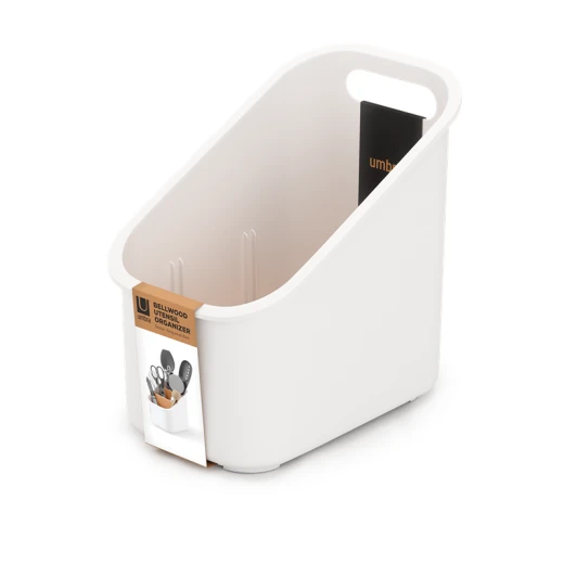Umbra Bellwood 3-Tiers Utensil Holder - White/Natural - Umbra - Image 9