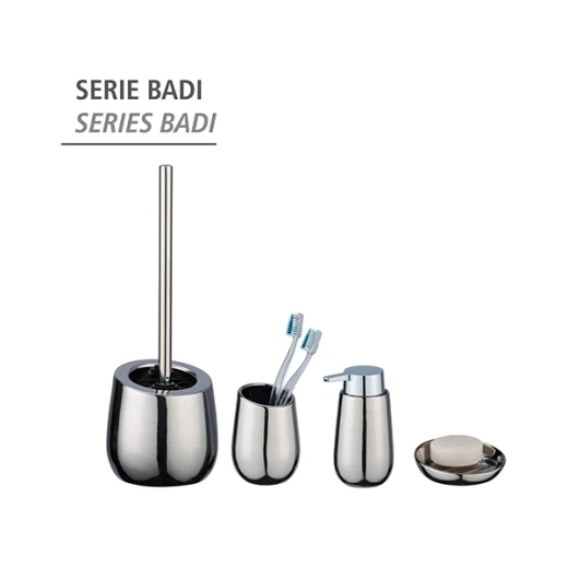 فينكو "Badi" كوب فرشاة الأسنان سيراميك - كروم - وينكو - Image 3
