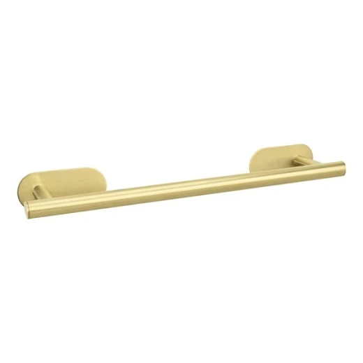 Wenko Orea Turbo-Loc Towel Rail - 40 Cm - Stainless Steel - Gold Matt Wenko Orea Turbo-Loc Towel Rail - 40 Cm - Stainless Steel - Gold Matt