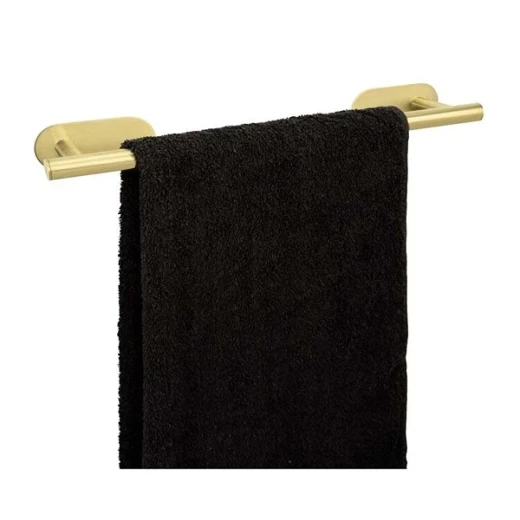 Wenko Orea Turbo-Loc Towel Rail - 40 Cm - Stainless Steel - Gold Matt - Wenko - Image 6