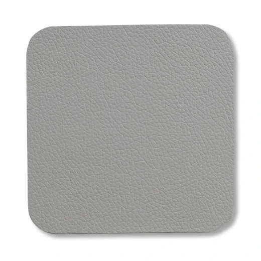Kela Kimara Leather Trivet Set - 4 Pcs - Grey Kela Kimara Leather Trivet Set - 4 Pcs - Grey