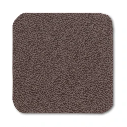 Kela Kimara Leather Trivet Set - 4 Pcs - Brown