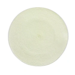 Kela Kimya Place mat - ∅ 38 cm - Cream