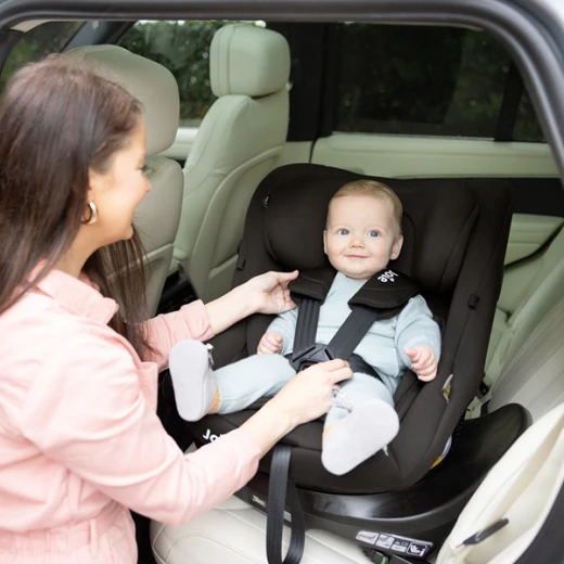 Joie i-Pivot 360 Rotating i-Size Car Seat in Shale Grey: The Ultimate Newborn to 4 Year ISOFIX Swivel for Safety and Comfort. Easy Installation, Enhanced Protection, and 360-Degree Rotation for Effortless Accessibility. - Joie - Image 6