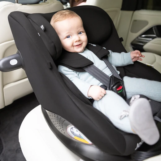 Joie i-Pivot 360 Rotating i-Size Car Seat in Shale Grey: The Ultimate Newborn to 4 Year ISOFIX Swivel for Safety and Comfort. Easy Installation, Enhanced Protection, and 360-Degree Rotation for Effortless Accessibility. - Joie - Image 10