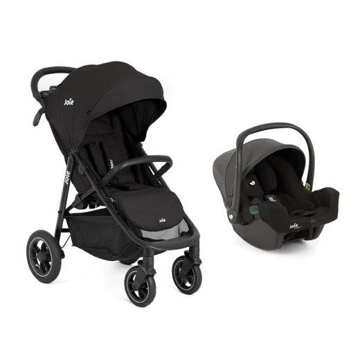 Joie Litetrax Travel System (Shale) – All-in-One Stroller & Car Seat Set with One-Hand Fold and Enhanced Safety Joie Litetrax Travel System (Shale) – All-in-One Stroller & Car Seat Set with One-Hand Fold and Enhanced Safety