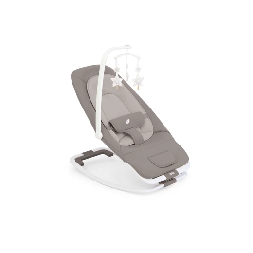 Joie Dreamer Rocker & Bouncer, Fern/Walnut | Ultra-Slim Folding Infant Seat with Soothing Vibrations and Nature Sounds - Joie - Image 5