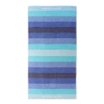 Pierre Cardin Dotty Beach Towel - 100% Cotton - 90x170 Cm - Blue - Pierre Cardin